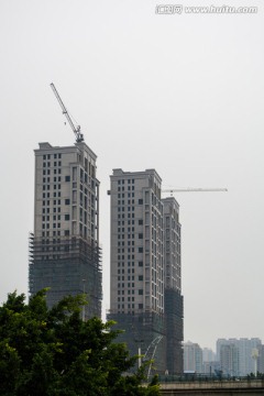 建设中的大楼