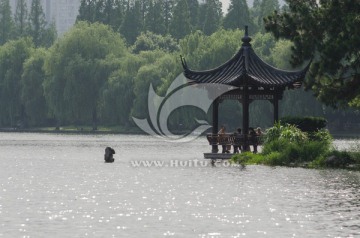 浙大华家池风光