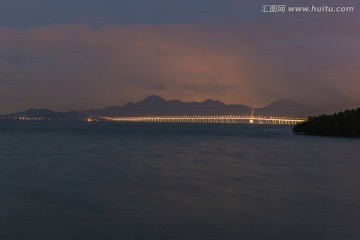 深圳湾夜景