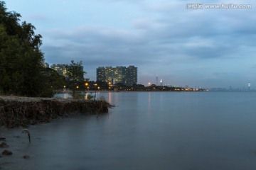 深圳湾夜景