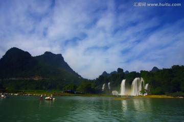 源远流长 瀑布风景