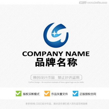 G字母 LOGO 标志设计