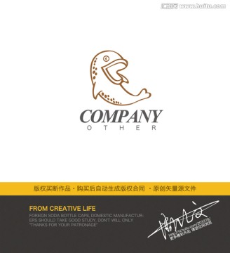 魚logo