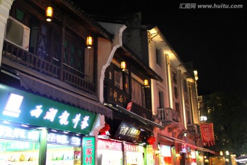 杭州河坊街夜景