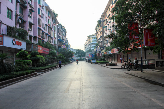 川南边城泸州叙永永宁路街景