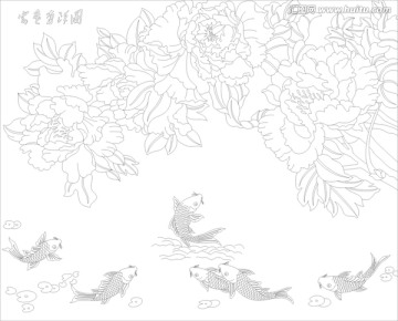 藝術(shù)玻璃 富貴有余