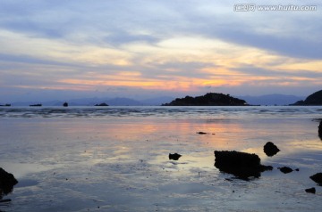 大浪湾 海霞