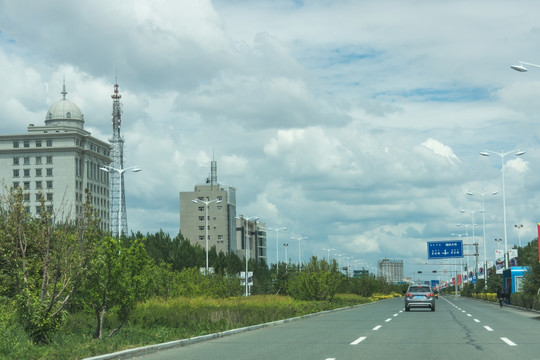 锡林浩特城市风光