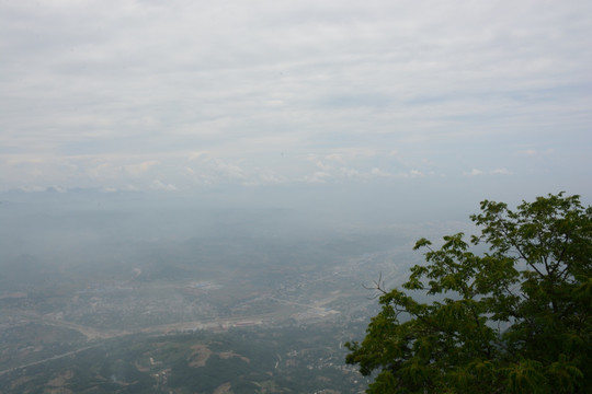 鸡峰山俯瞰