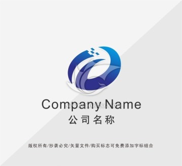 数码科技公司LOGO设计