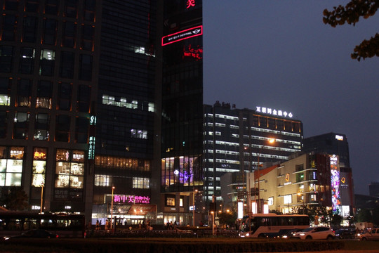 中关村大街夜景