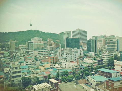 韩国首尔街区
