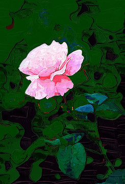 花卉油畫(huà)