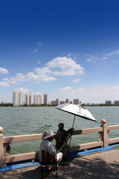 黎明湖 風景