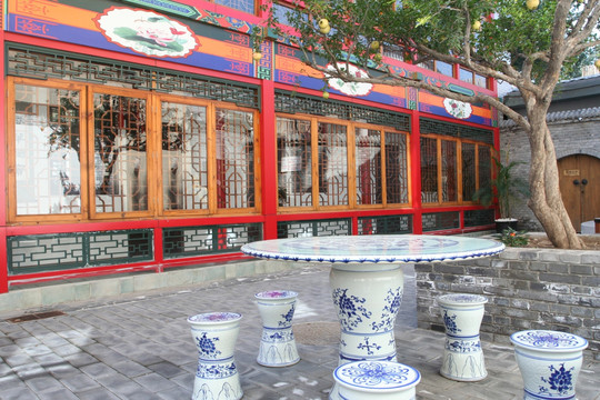 酒店小院