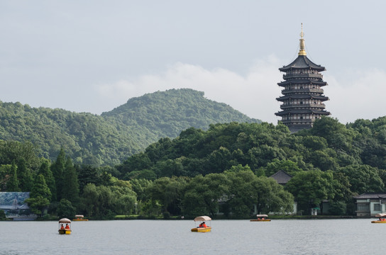 西湖雷峰塔