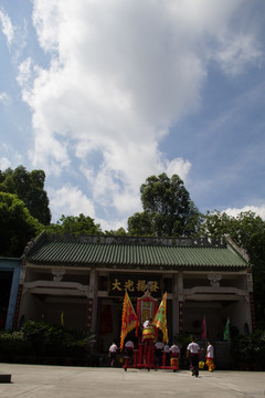 黄飞鸿武术馆武术表演