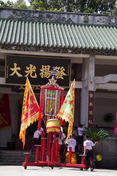 黄飞鸿武术馆武术表演