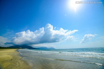 阳光海滩上川岛