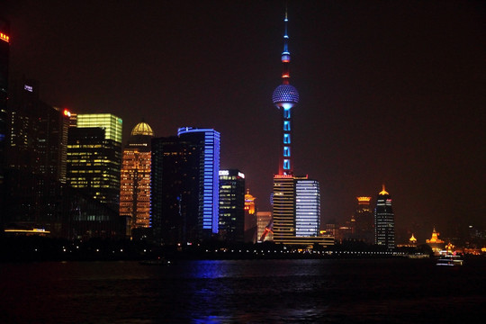 上海风景 东方明珠夜景