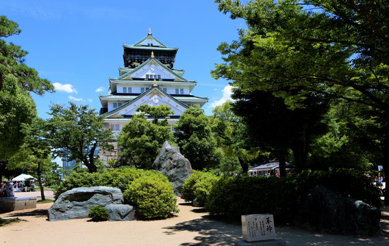 日本风光 宫殿