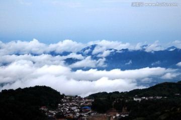 安徽九华山风光