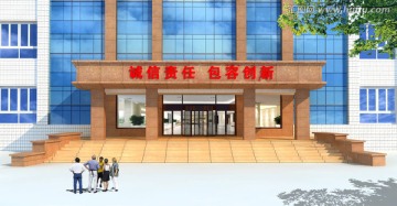 大樓門頭設(shè)計（未分層）