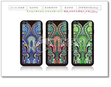 手機外殼 花紋