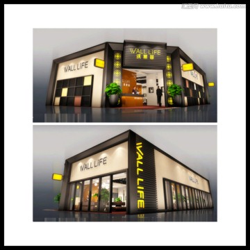 展覽展示模型下載