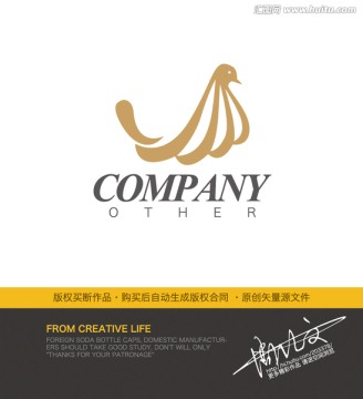 鳥服飾logo