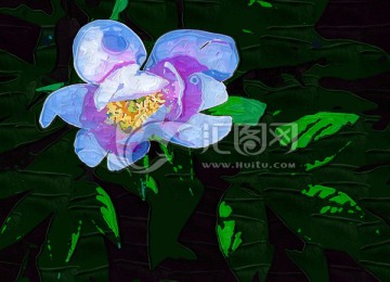 花卉油畫