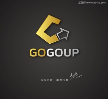 健身標志 字母G