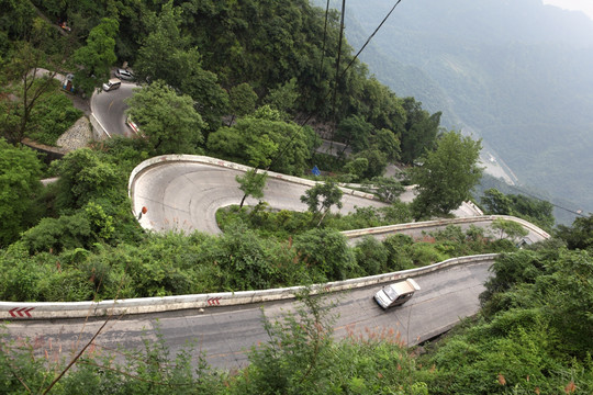 天门山 公路