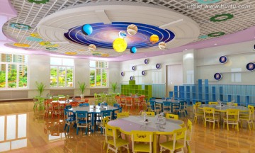 幼兒園教室效果圖（未分層）