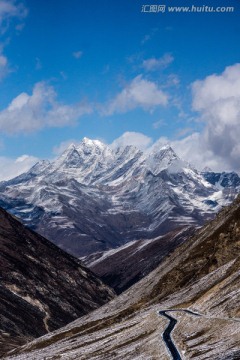 高原雪山