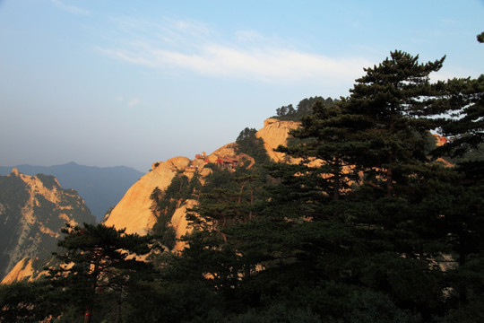 悬液峭壁 西岳华山