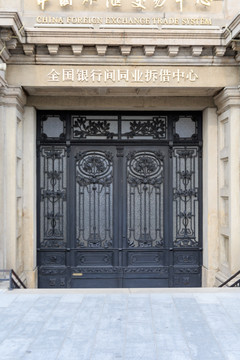欧式建筑大门