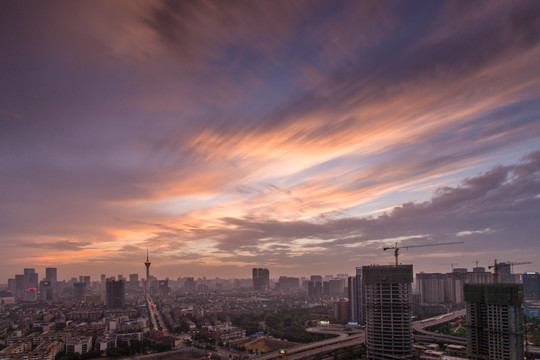 成都全景高清风光