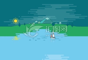 矢量風(fēng)景