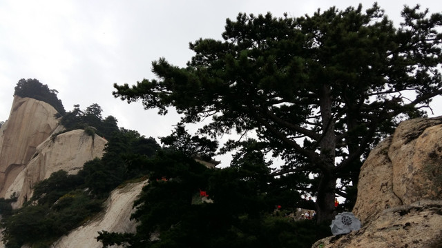 西岳华山 悬崖峭壁
