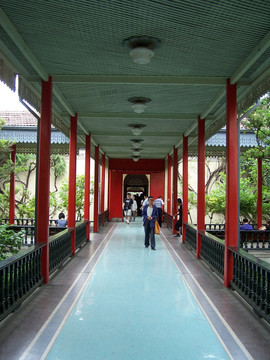 南京总统府 长廊
