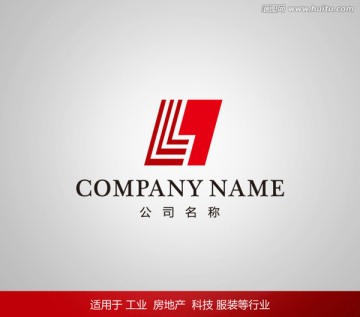 L字母LOGO設(shè)