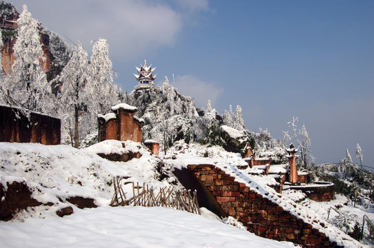 三清殿雪景