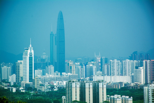 深圳风景 深圳建筑 繁华都市