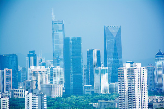 深圳风景 深圳建筑 繁华都市