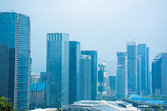 深圳风景 深圳建筑 繁华都市