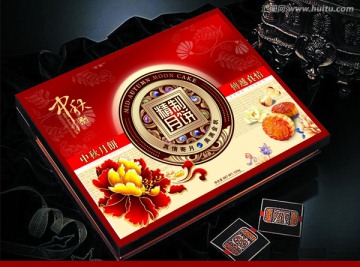 中秋月餅包裝 禮盒 PSD