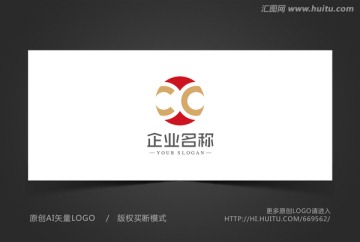 投资标志 金融标志 字母C