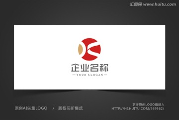 投资标志 金融标志 字母K