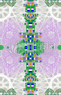 印花 背景 線型 花型 幾何